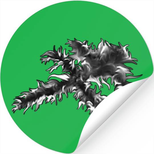 Griswold Christmas Cat Stickers