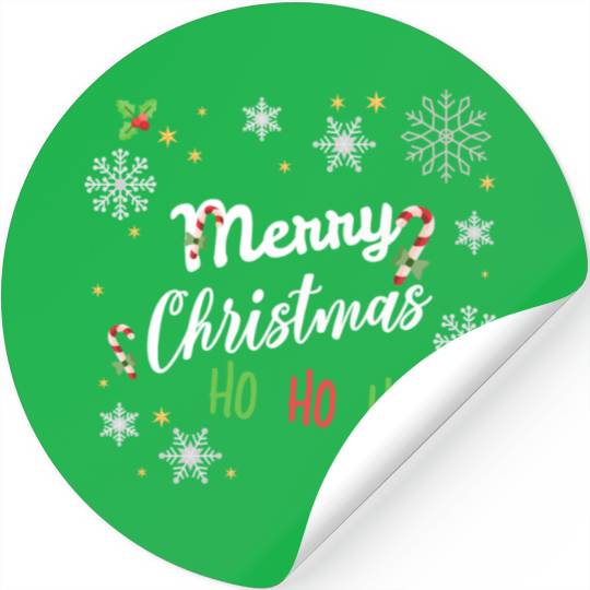 Merry Christmas Stickers
