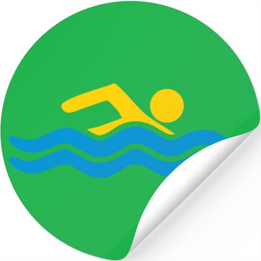 sea swimming pool holiday waves water cool sports Stickers
