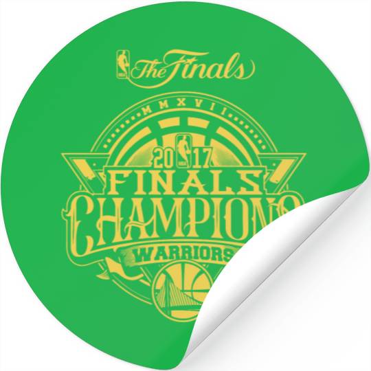 Golden State Warriors Finals Champions 2017 Stickers