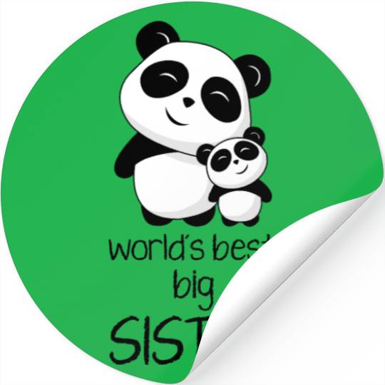 worlds best big sister Stickers