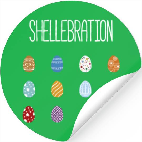 Easter pun Easter egg celebration holiday Stickers