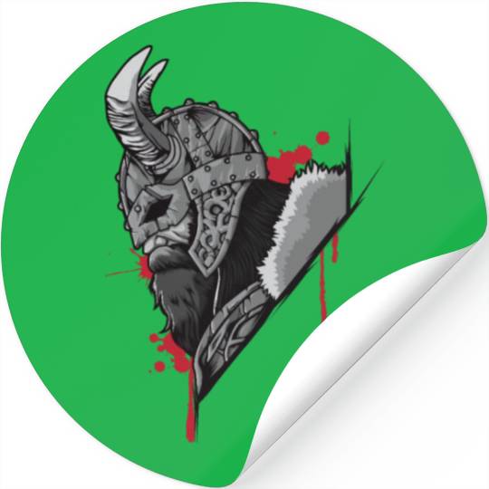Viking Warrior | Raven Odin Valhalla Valknut Loki Stickers