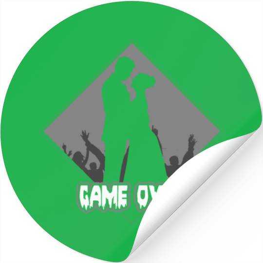 Bachelors Last Party,Game Over Stickers