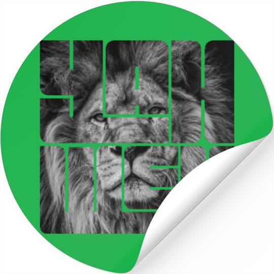 Yahweh (YHWH) Lion Stickers