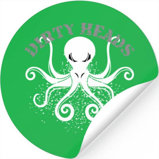 Dirty Heads Octopus Music Band Musician Fan Gift Stickers