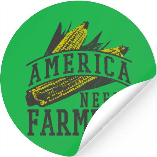 America Needs Farmers Stickers