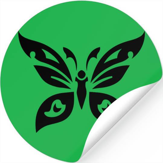 Tattoo Tribal Butterfly Stickers