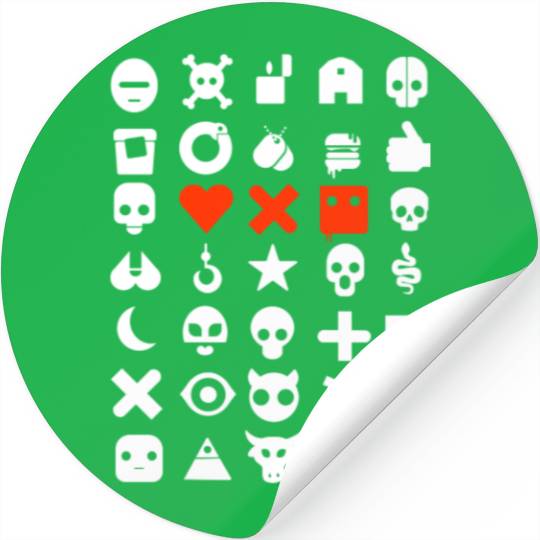 love dead robot Stickers