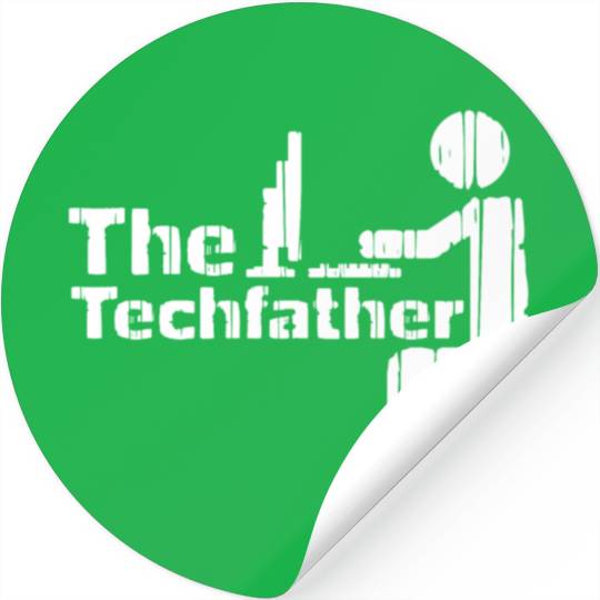 Computer science dad Stickers