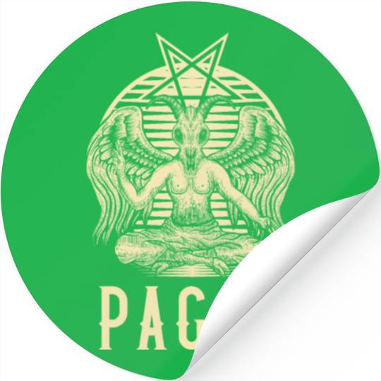 Pagan print | Wiccan graphic & Pagan Gifts Stickers
