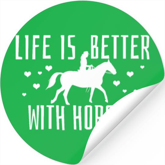 Horseback Horse Equestrian Stickers