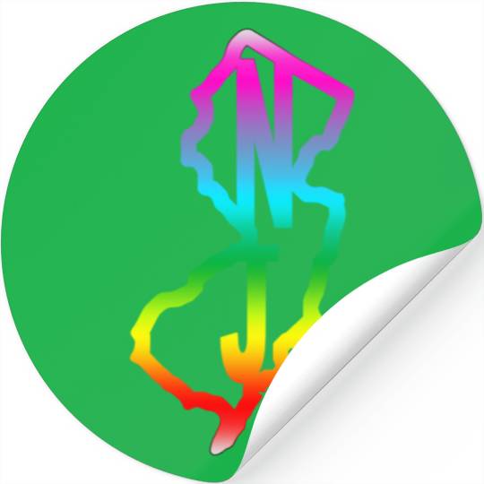 New Jersey Gay Pride LGBTQ Stickers