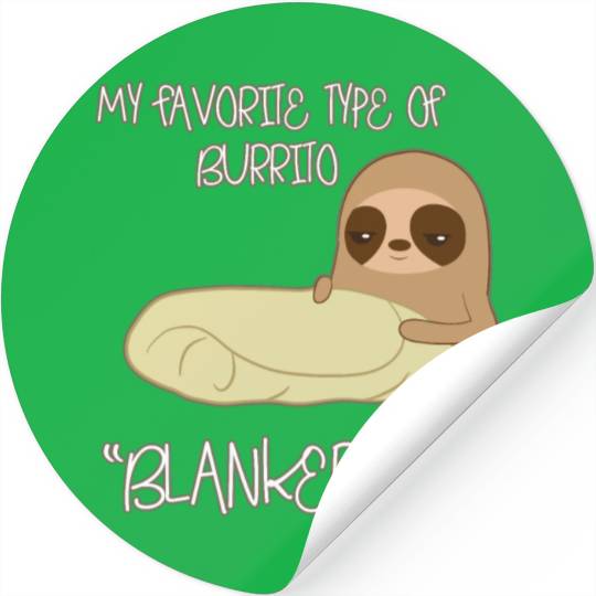 Sloth Animal Stickers