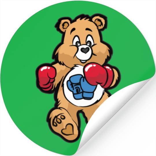 TEDDY BEAR BOXER Boxing Figher Son Daughter Stickers
