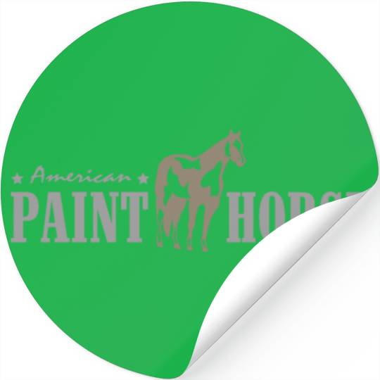 American Paint Horse Western Riding Stickers