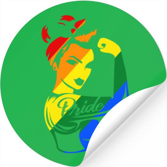 LGBT Gay Lesbian Rainbow Pride Trans Equality Stickers