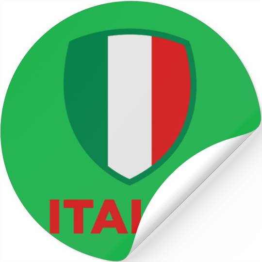 National Flag of Italy Stickers