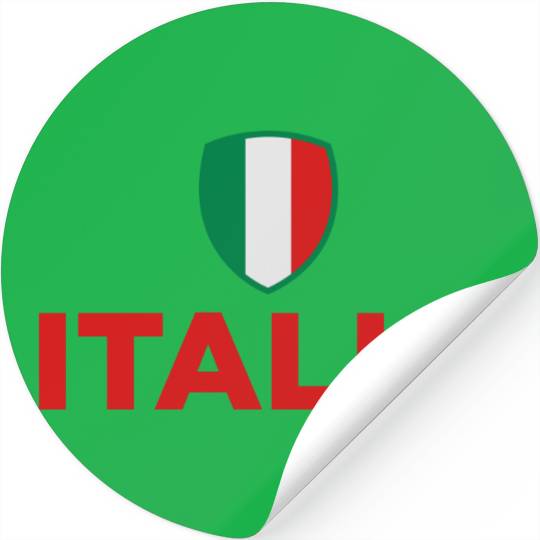National Flag of Italy Stickers