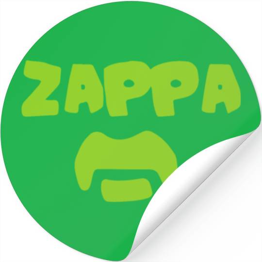 New FRANK ZAPPA Eccentric Rock Icon Logo 70s Men s Stickers