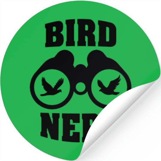 Bird Nerd Stickers