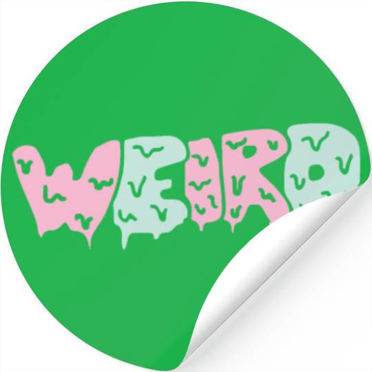 Weird Crop Top Womens Tumblr Dope Grunge Indie Hip Stickers