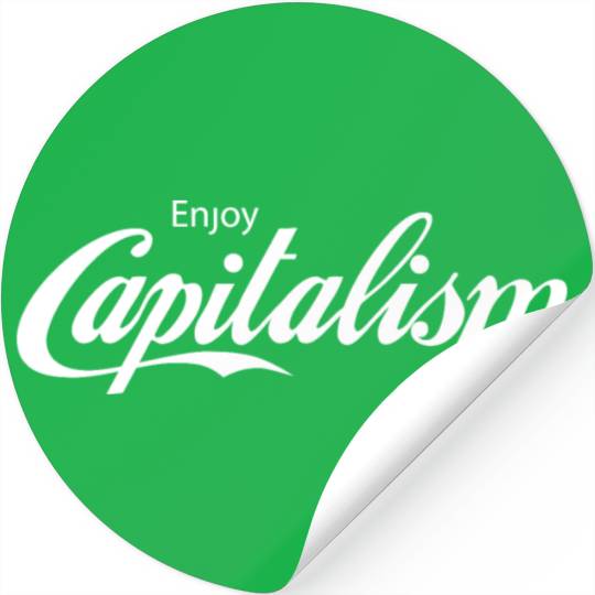 Enjoy Capitalism Stickers