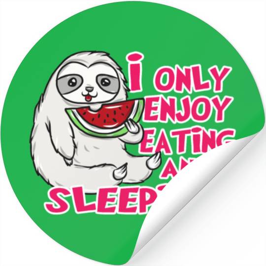 Sloth Stickers