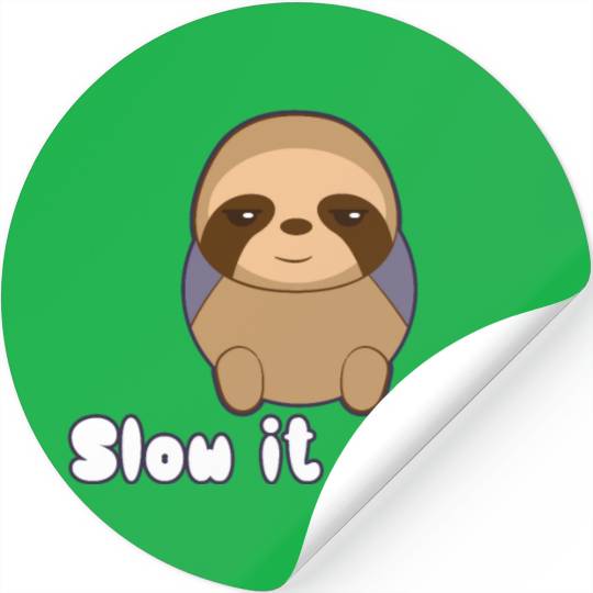 Sloth Stickers