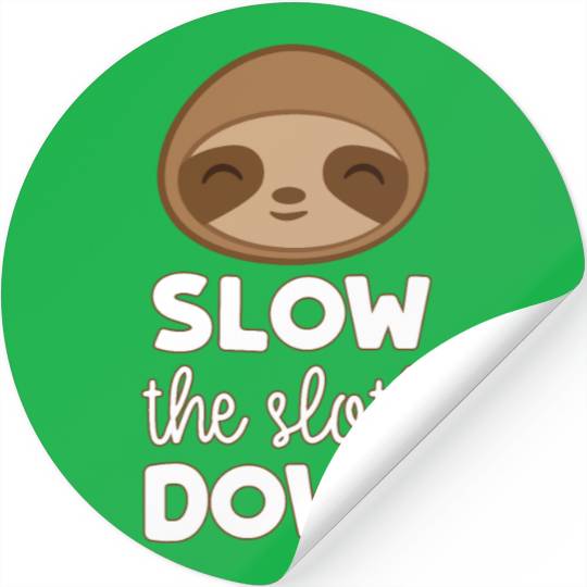 Sloth Stickers