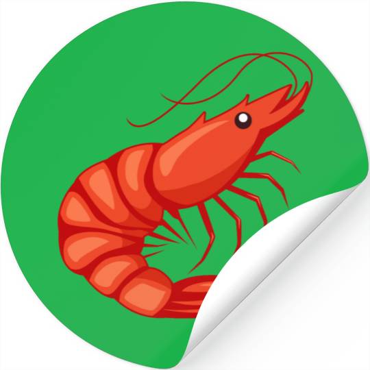 Shrimp Jitsu Mixed Martial Arts Fighter Shrimping Stickers