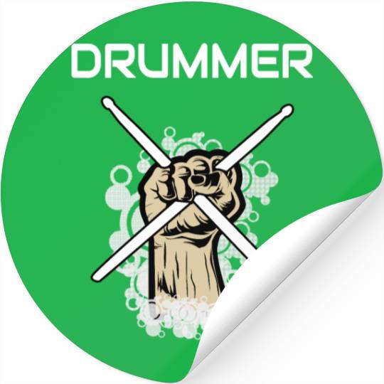 Drummer Stickers