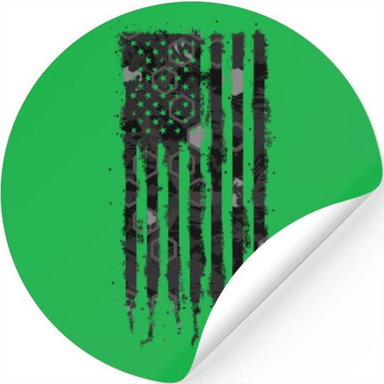 National Flag Series: USSF Special Forces Stickers