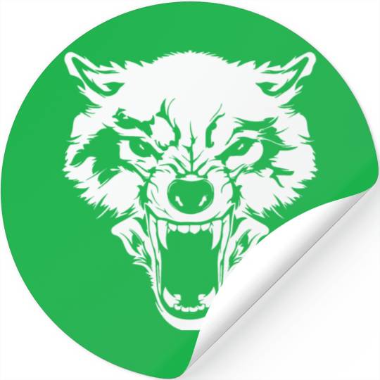 Wolf Bad Wolf Alpha Wolf Stickers
