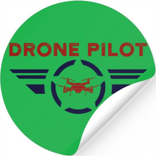 Drone Pilot Stickers