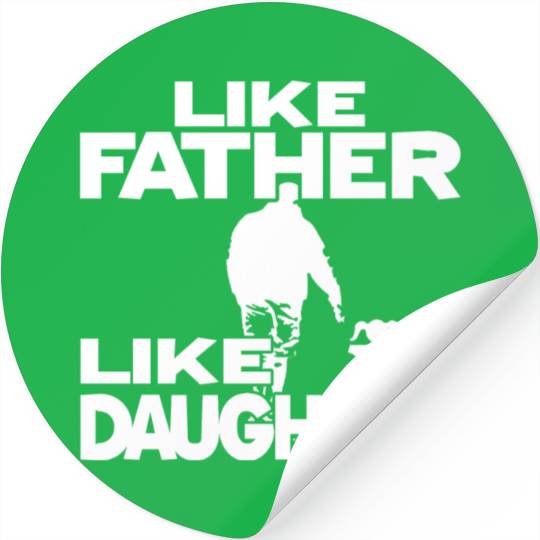 Father And Daughter Stickers