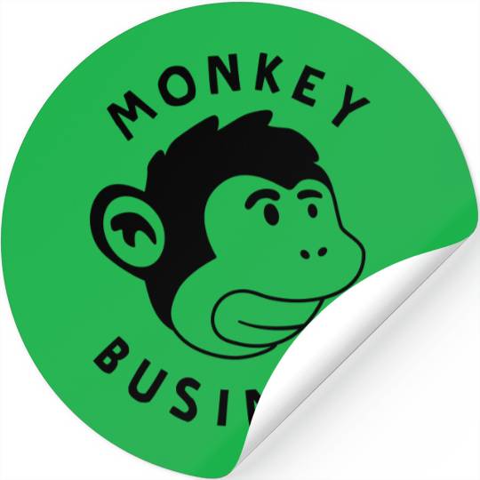 Monkey Business Stickers