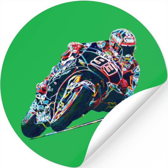 Marc Marquez MM93 - Ant Man Stickers