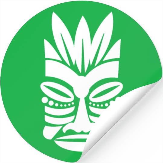 Maori Hawaii Warrior Tiki T Tattoo Gift Idea Stickers