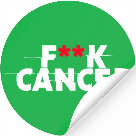 FUCK CANCER Stickers
