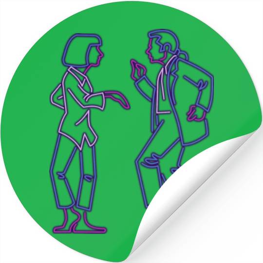 Pulp Fiction - Dance Stickers