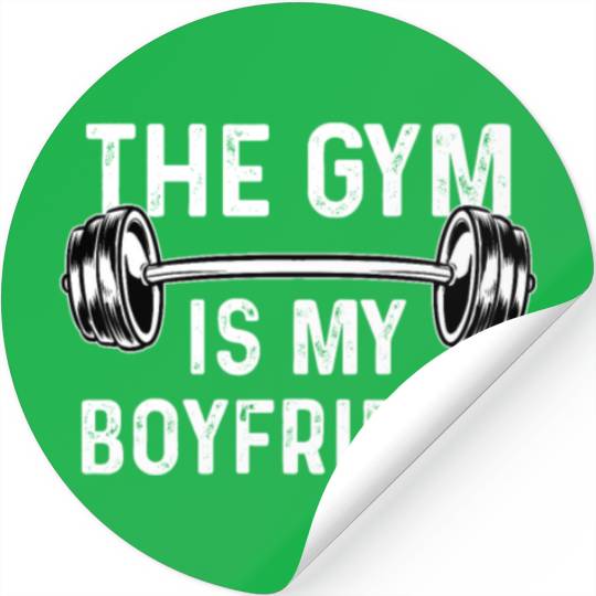 Gym Valentines Day Stickers