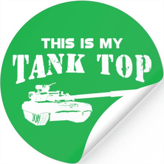 Military Army Tank Pilot - This is my Stickers