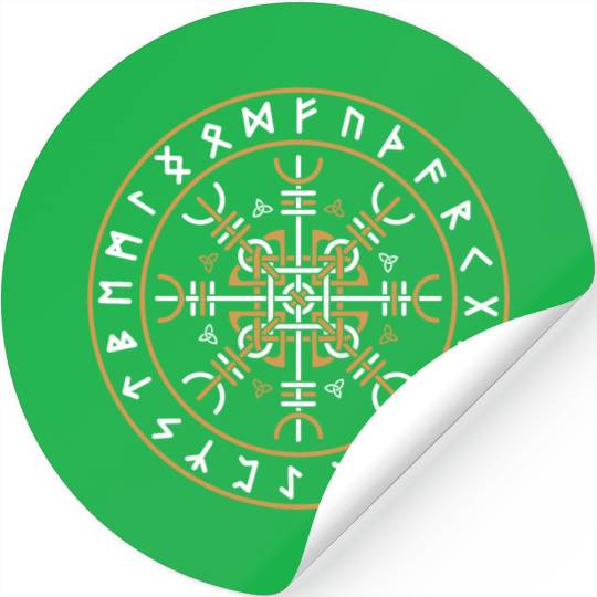 Viking Celtic Character Stickers