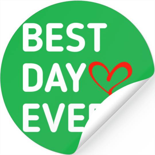 Best Day Ever Sticker, Disney Family Stickers, Disney