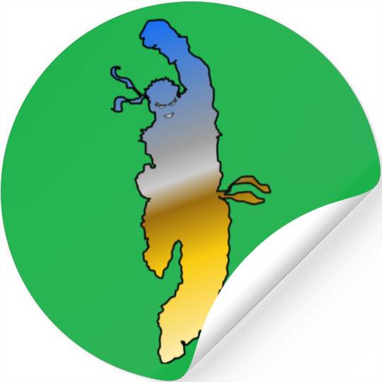 Street Fighter Rainbow Stickers