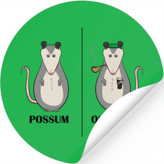 Opossum Stickers