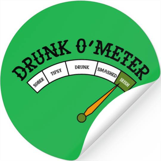 Drunk O Meter Stickers