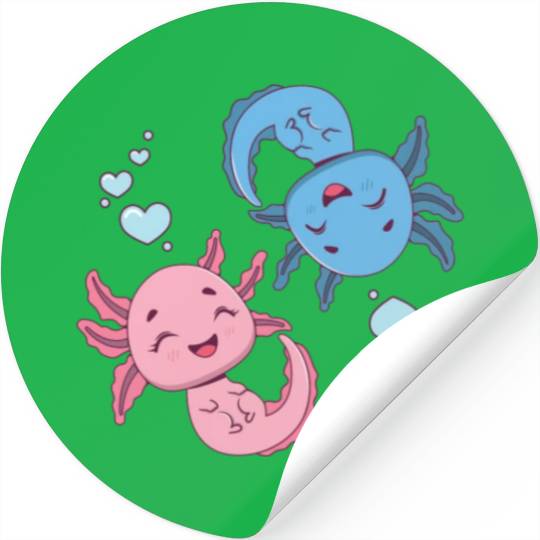 Sweet Axolotl Stickers
