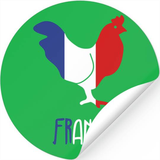 France - French - Frenchie Stickers
